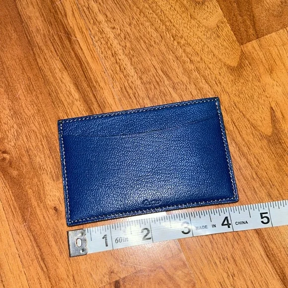 Authentic Cartier Goatskin Cardholder with Box, Dustbag and Authenticity Card